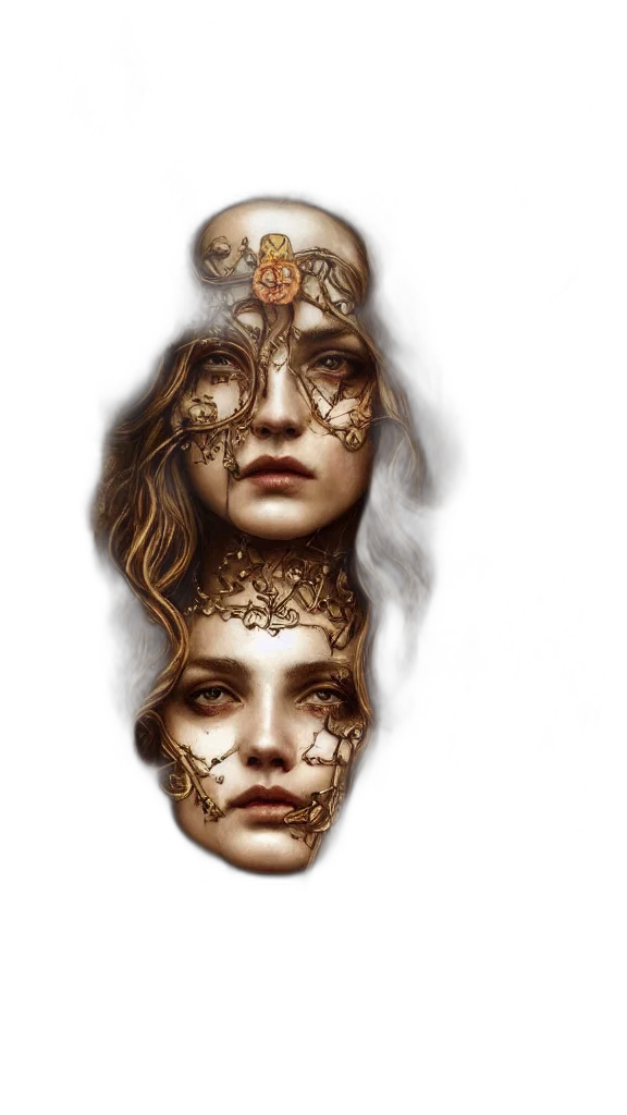 mask, crown, face, jewelry transparent PNG cut-out