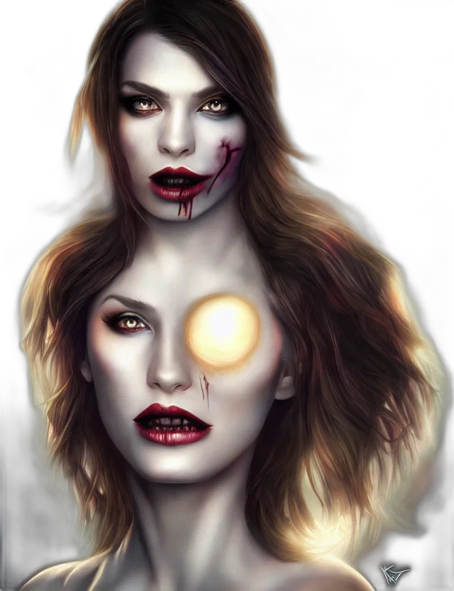 face, fantasy art, photorealistic, comic book art transparent PNG cut-out