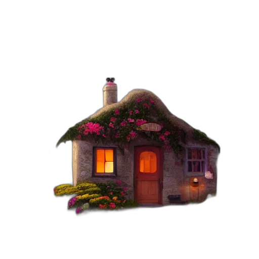 building, furniture, flower, bottle transparent PNG cut-out