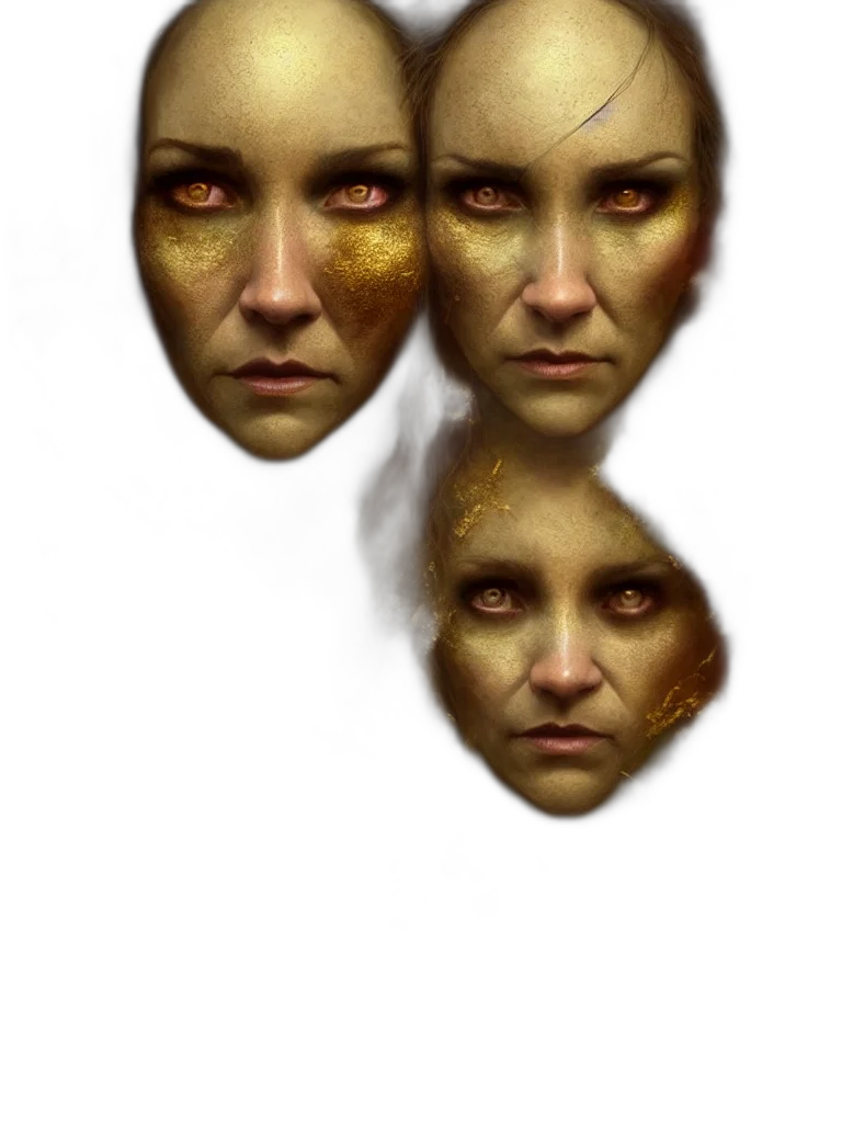 mask, face, jewelry, crown transparent PNG cut-out