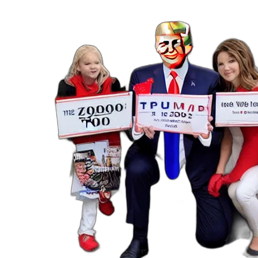 anti, vaxxers, pose, donald transparent PNG cut-out