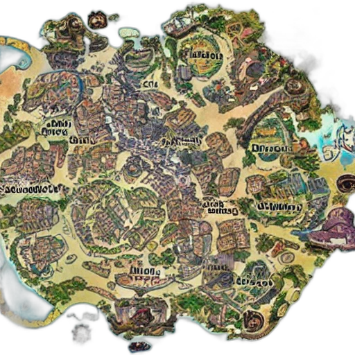 concept art, fantasy art, highly, detailed transparent PNG cut-out