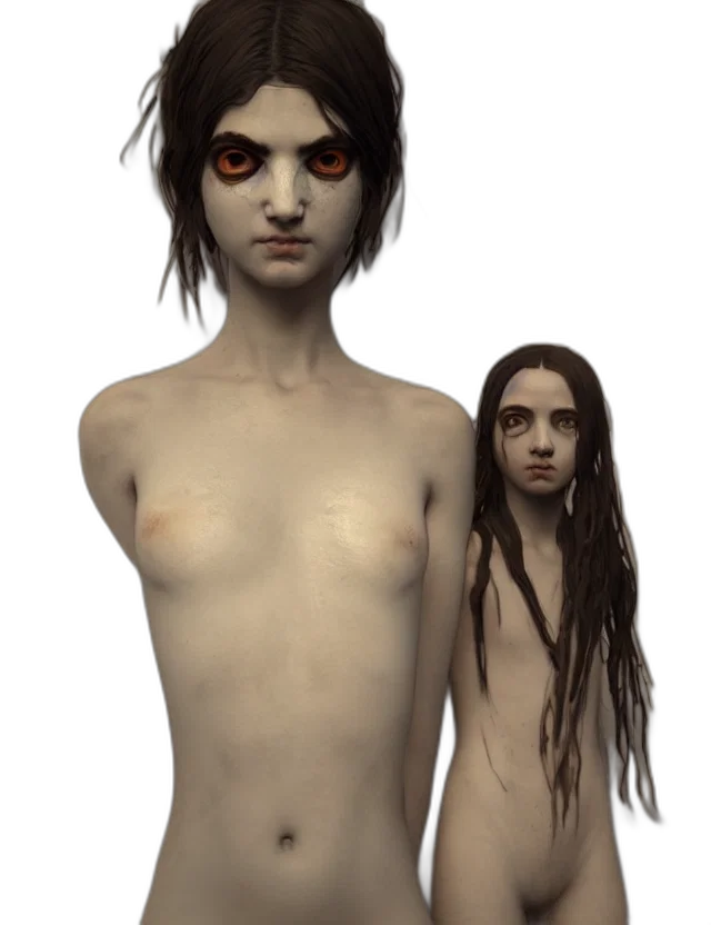 creature, dress, jewelry, hair transparent PNG cut-out