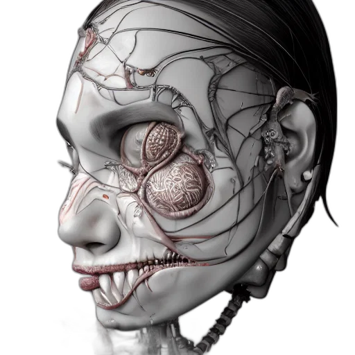 face, mask, jewelry, robot transparent PNG cut-out