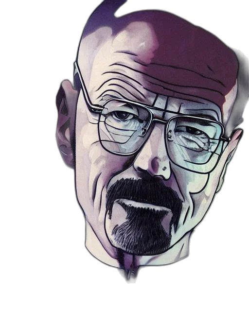 face, mask, cartoon, comic book art transparent PNG cut-out