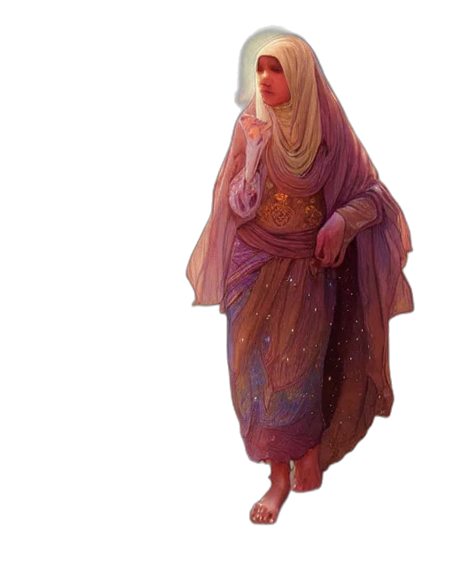 dress, jewelry, 3d render, concept art transparent PNG cut-out
