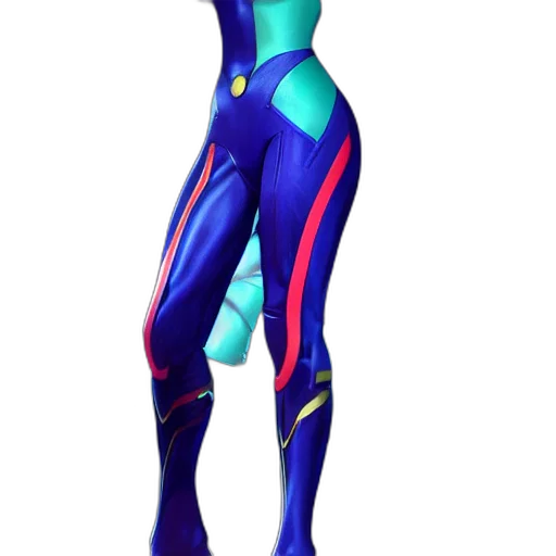 robot, staff, 3d render, concept art transparent PNG cut-out