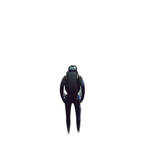 creature, jacket, robot, mask transparent PNG cut-out