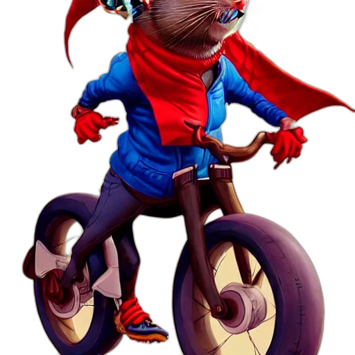 creature, animal, concept art, 3d render transparent PNG cut-out