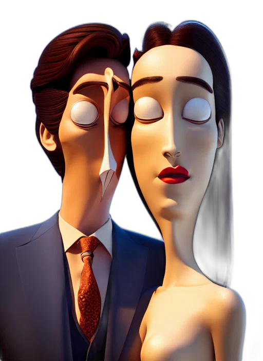 mask, face, 3d render, cartoon transparent PNG cut-out
