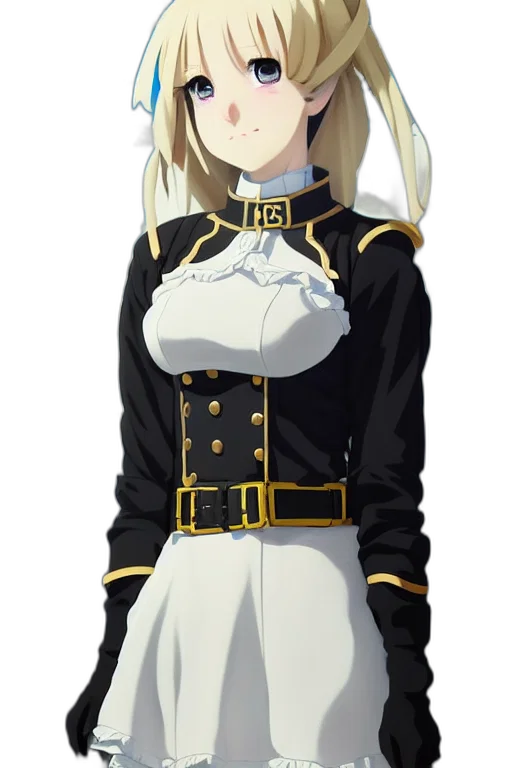 jacket, dress, staff, crown transparent PNG cut-out