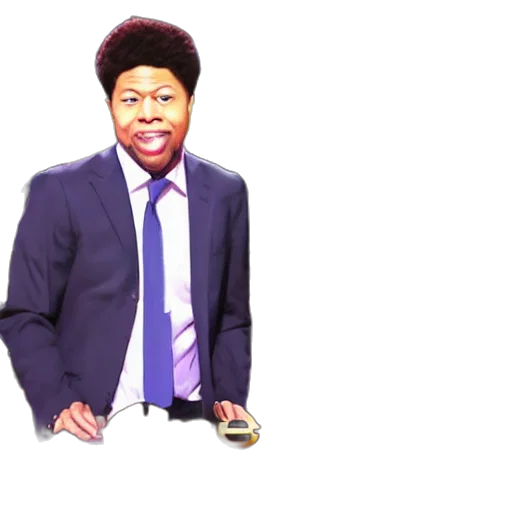 staff, jacket, face, cartoon transparent PNG cut-out