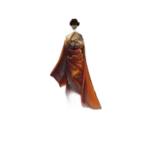 dress, jewelry, staff, umbrella transparent PNG cut-out