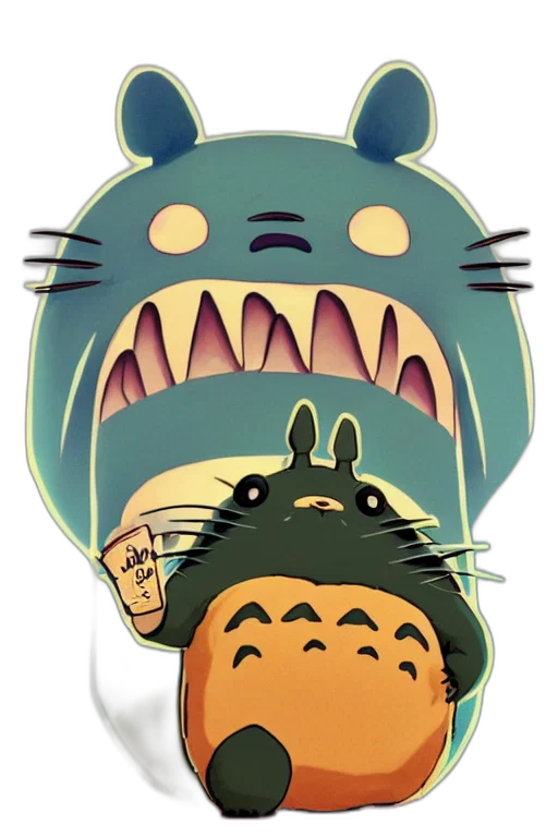 creature, concept art, cartoon, anime transparent PNG cut-out