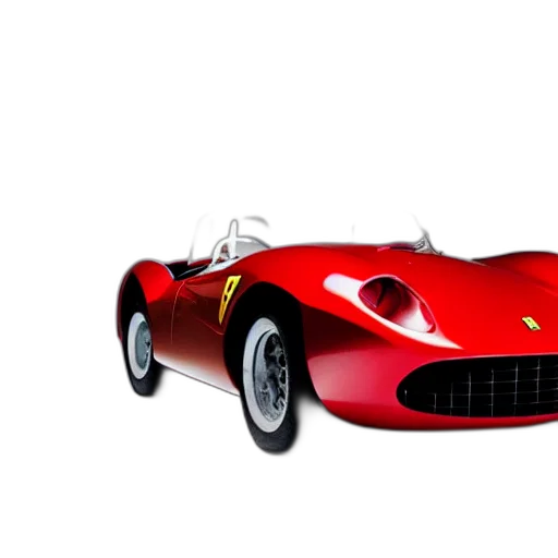 car, animal, 3d render, photorealistic transparent PNG cut-out