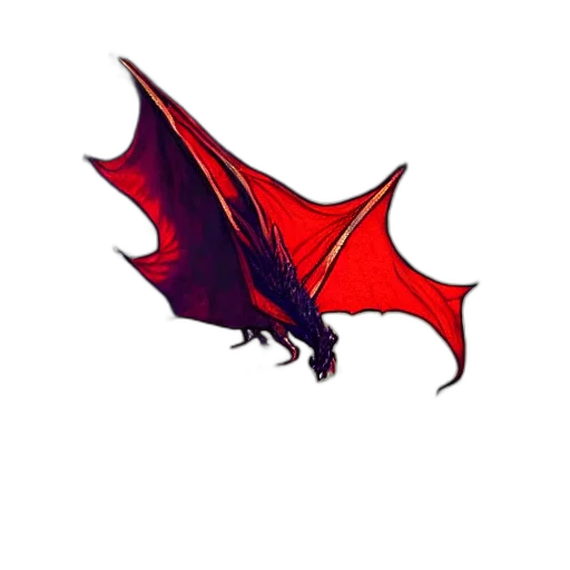 dragon, staff, umbrella, weapon transparent PNG cut-out