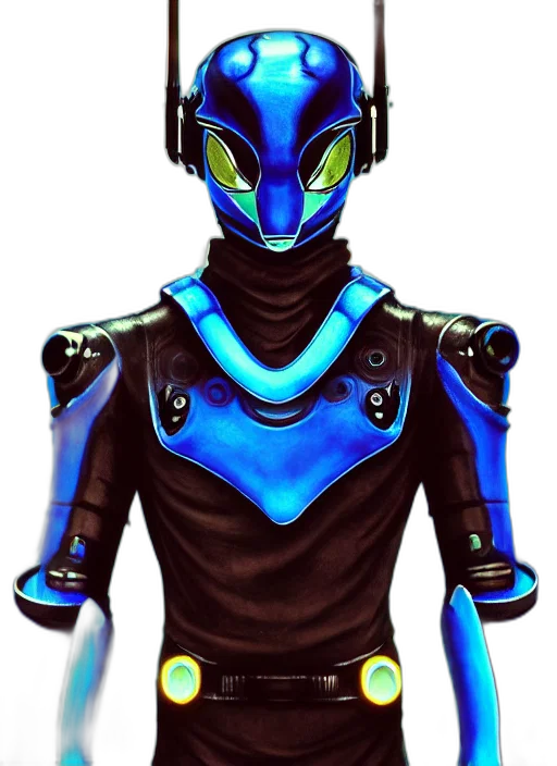 robot, mask, staff, concept art transparent PNG cut-out