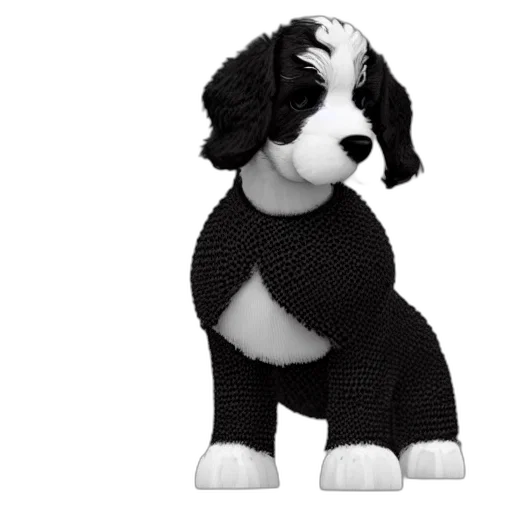 animal, 3d render, photorealistic, pixel art transparent PNG cut-out