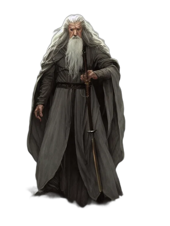 staff, sword, dragon, concept art transparent PNG cut-out