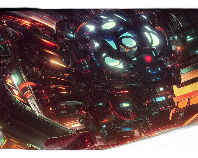 robot, car, mask, concept art transparent PNG cut-out