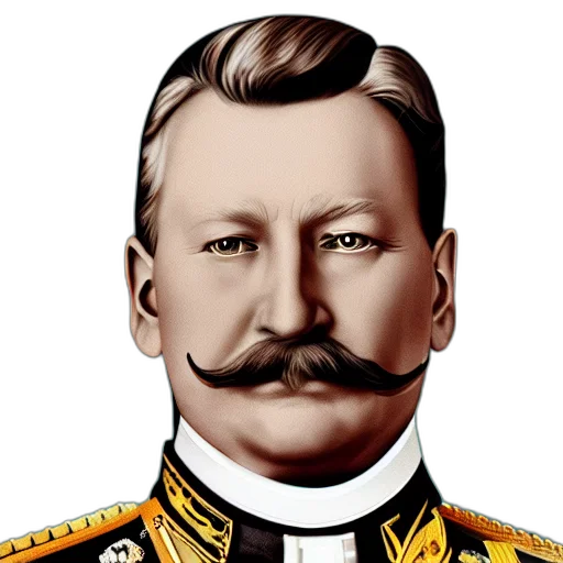 face, staff, crown, photorealistic transparent PNG cut-out