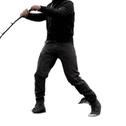 staff, weapon, sword, jacket transparent PNG cut-out