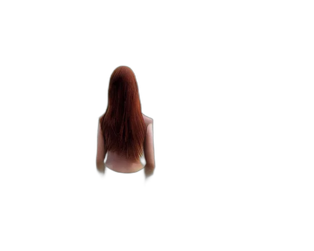 hair, dress, creature, face transparent PNG cut-out