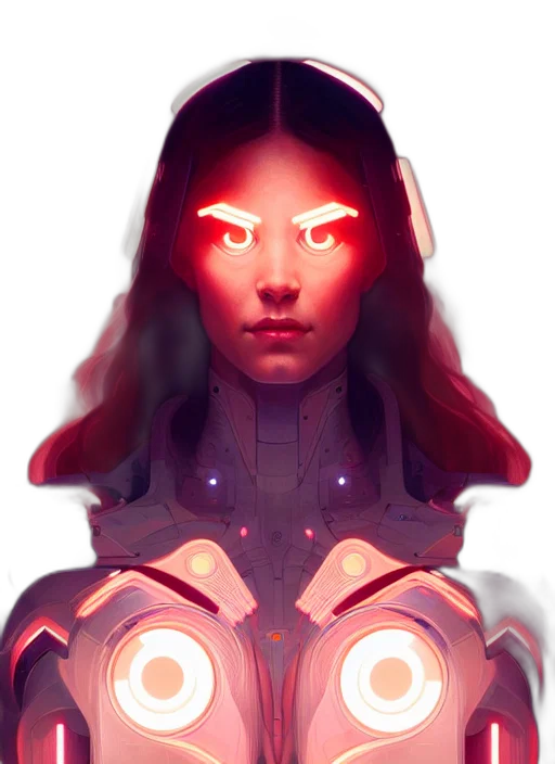 robot, face, mask, crown transparent PNG cut-out