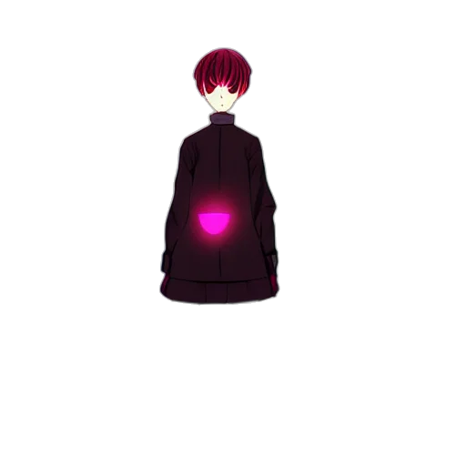 dress, jacket, staff, mask transparent PNG cut-out