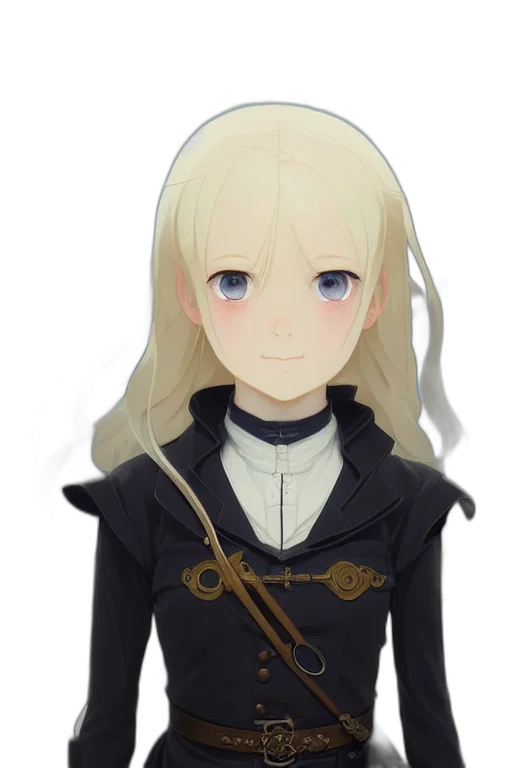 staff, face, crown, jacket transparent PNG cut-out