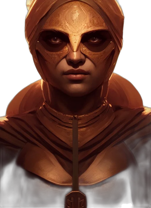 mask, face, concept art, comic book art transparent PNG cut-out