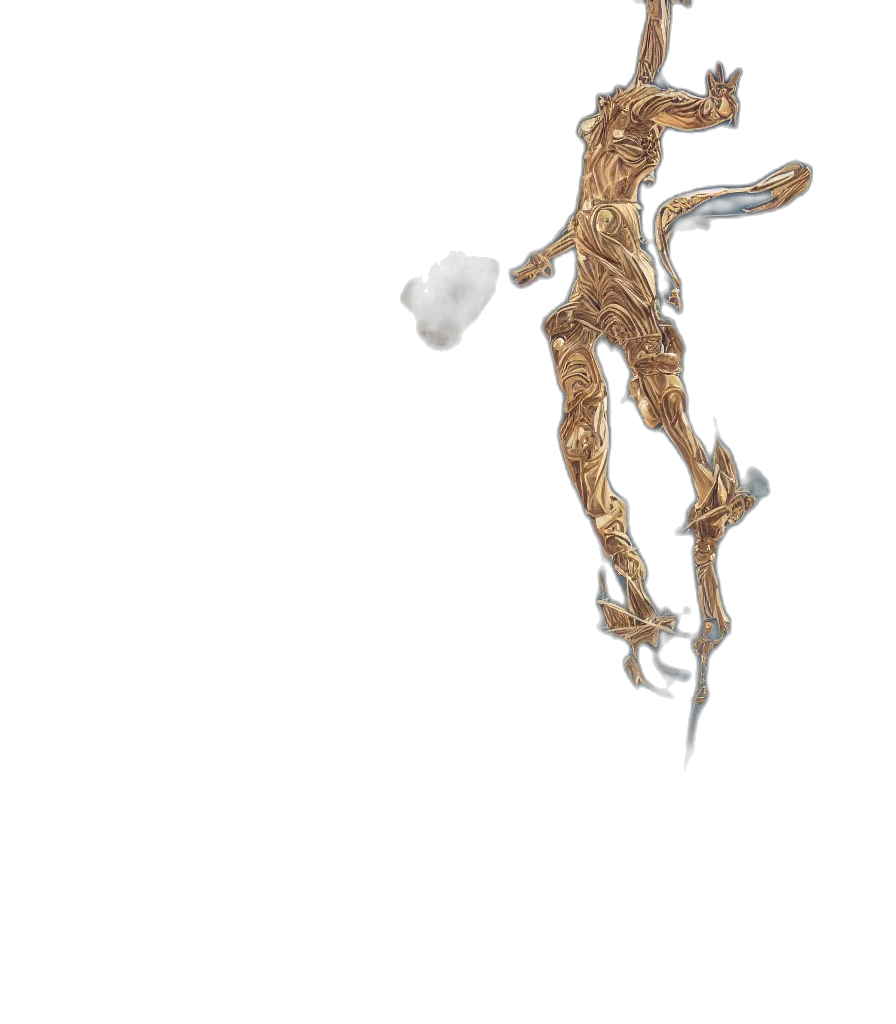 staff, jewelry, creature, hair transparent PNG cut-out