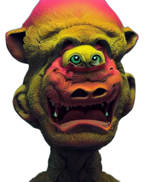 mask, face, creature, animal transparent PNG cut-out