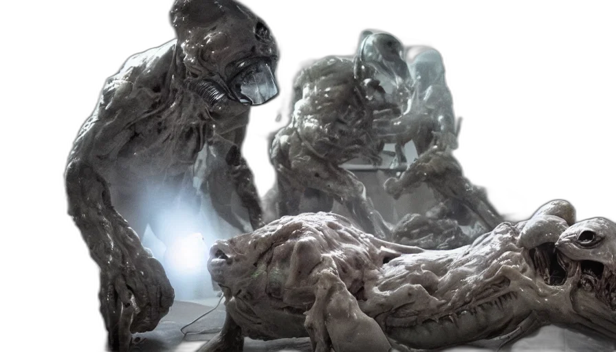 creature, concept art, fog, outer space transparent PNG cut-out