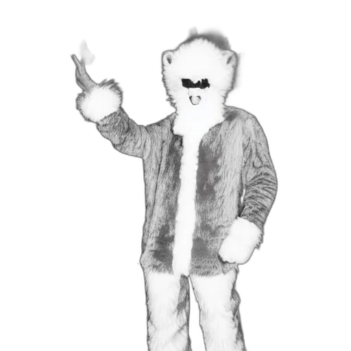 jacket, mask, robot, face transparent PNG cut-out