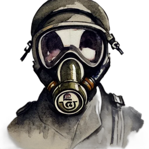 mask, face, jacket, weapon transparent PNG cut-out