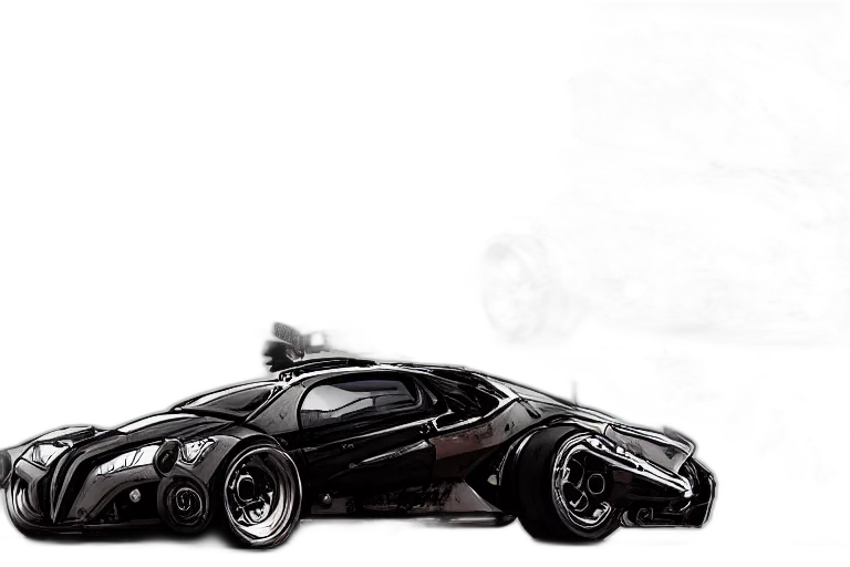 car, weapon, dragon, animal transparent PNG cut-out