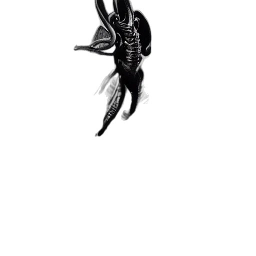creature, animal, dragon, robot transparent PNG cut-out