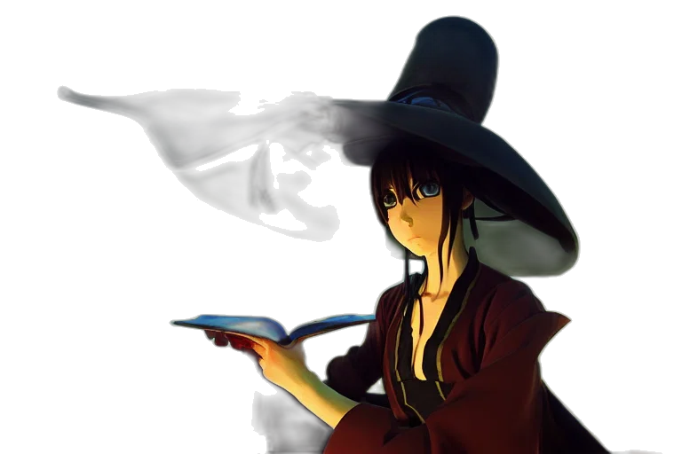 hat, staff, mask, weapon transparent PNG cut-out