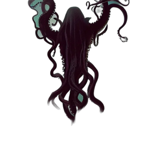 creature, hair, crown, staff transparent PNG cut-out