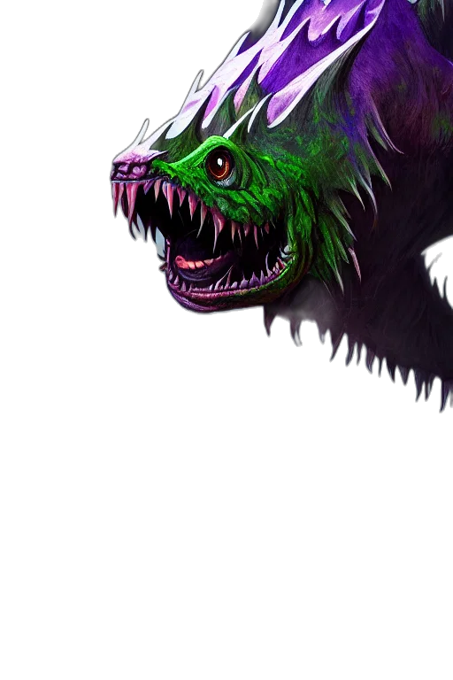 creature, dragon, animal, mask transparent PNG cut-out