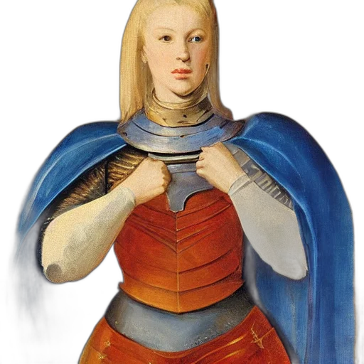 dress, sword, face, staff transparent PNG cut-out