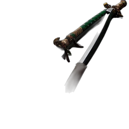 sword, staff, weapon, dragon transparent PNG cut-out