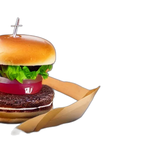food, animal, crown, 3d render transparent PNG cut-out