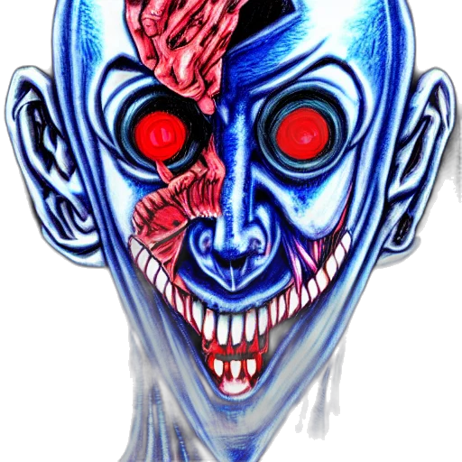 mask, face, creature, concept art transparent PNG cut-out