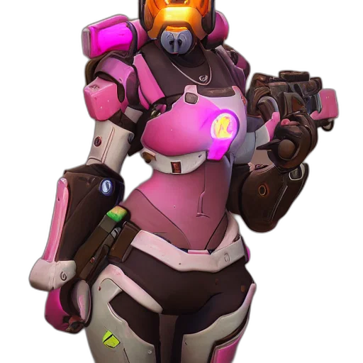 robot, weapon, jacket, staff transparent PNG cut-out
