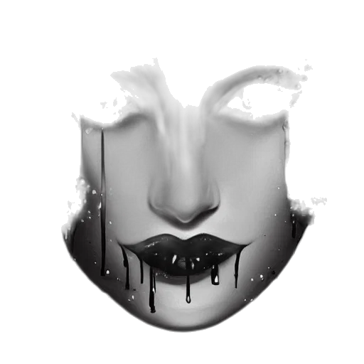 mask, face, crown, concept art transparent PNG cut-out