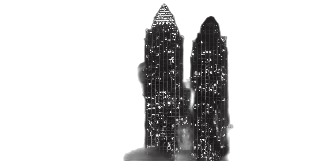building, concept art, 3d render, photorealistic transparent PNG cut-out