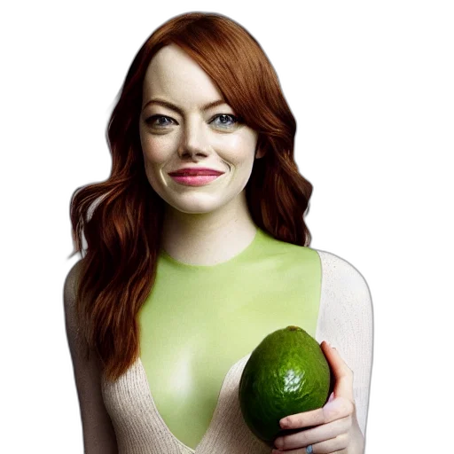 dress, food, face, photorealistic transparent PNG cut-out