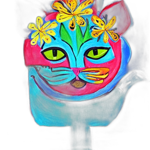 mask, flower, crown, face transparent PNG cut-out